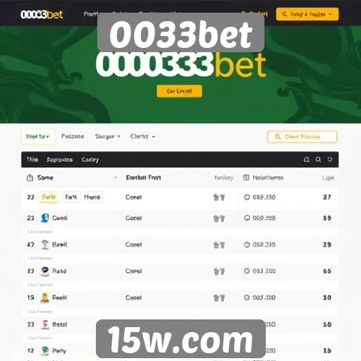 Segurança e confiabilidade no site de apostas 0033bet