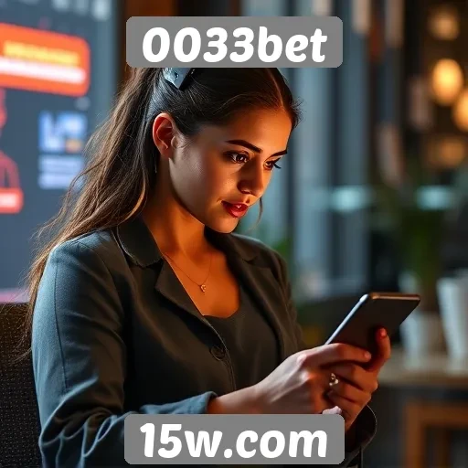 Usabilidade e design do portal 0033bet